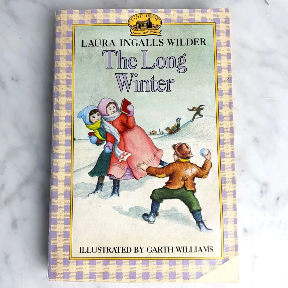 The Long Winter Paperback Book Laura Ingalls Wilder Little House Book 1971